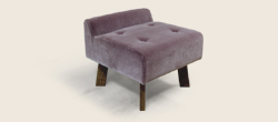 MOQUETTE STOOL MAUVE